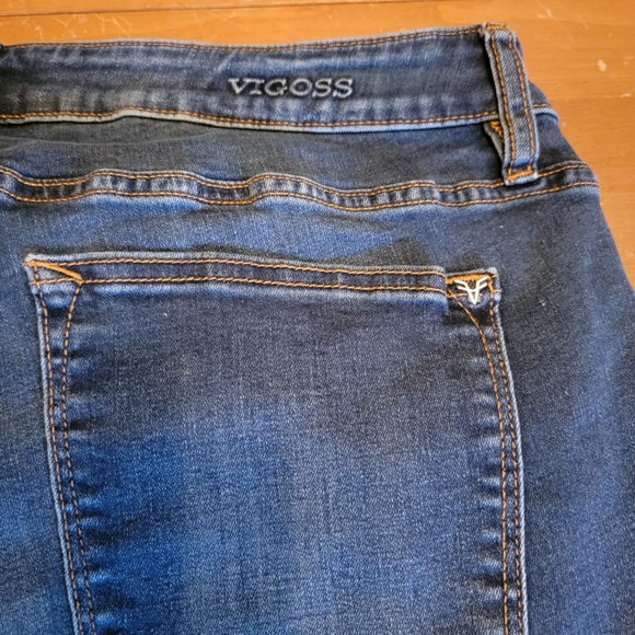 Maurices Vigoss Jagger Classic Fit Skinny Jeans Womens Plus Size 16 - Picture 9 of 10